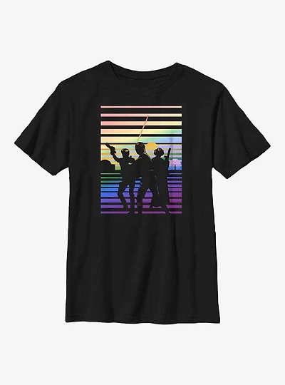 Star Wars Sunset Silhouette Youth T-Shirt