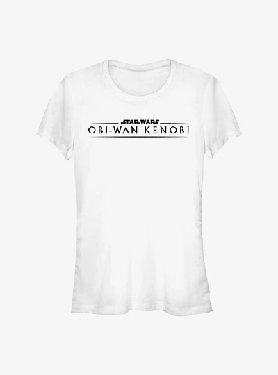 Star Wars Obi-Wan Kenobi Logo Girls T-Shirt