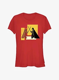 Star Wars Obi-Wan Kenobi Vader And Girls T-Shirt