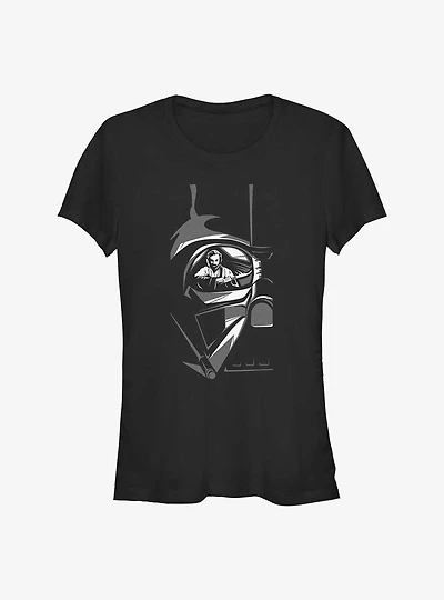 Star Wars Obi-Wan Kenobi Vader Reflection Girls T-Shirt