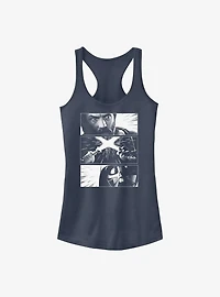 Star Wars Obi-Wan Kenobi Face-Off Sequence Girls Tank Top