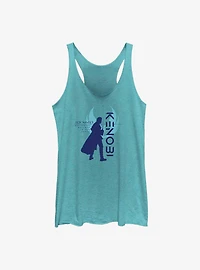 Star Wars Obi-Wan Kenobi Resistance Silhouette Girls Tank