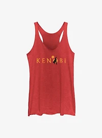 Star Wars Obi-Wan Kenobi Two Suns Logo Girls Tank Top
