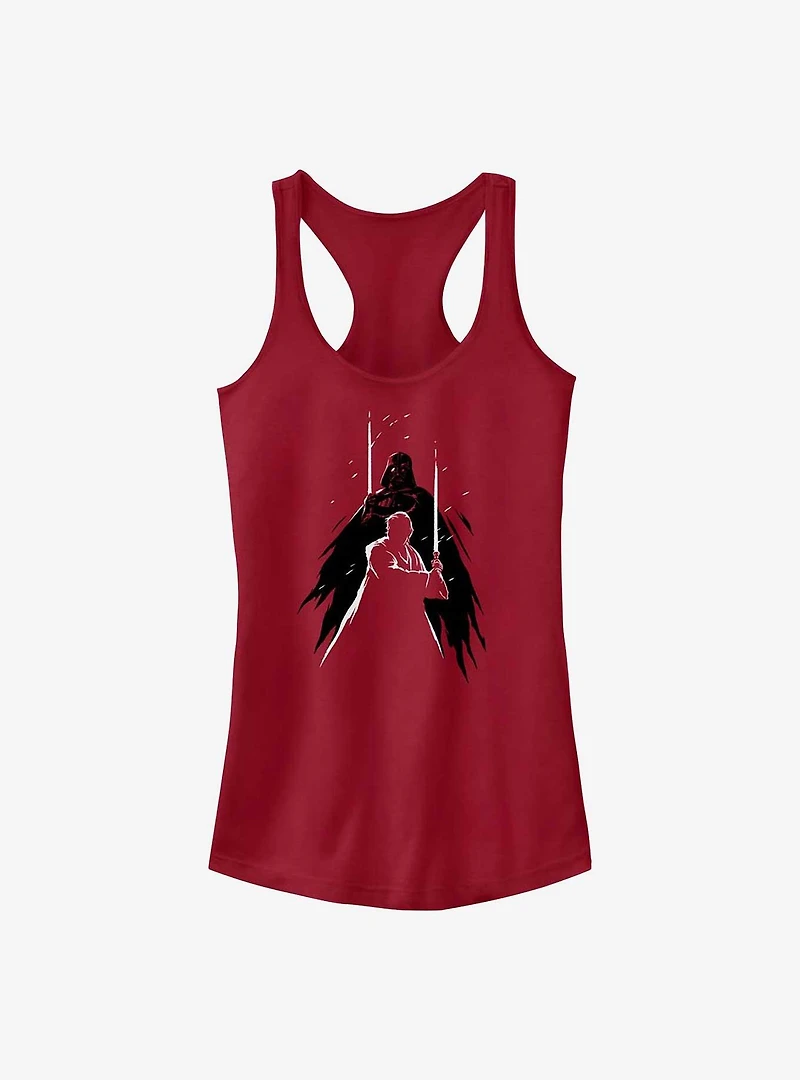 Star Wars Obi-Wan Kenobi Vader The Shadows Girls Tank
