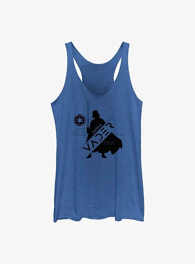 Star Wars Obi-Wan Kenobi Vader Silhouette Girls Tank