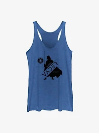Star Wars Obi-Wan Kenobi Vader Silhouette Girls Tank