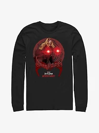 Marvel Doctor Strange The Multiverse Of Madness Scarlet Witch Hero Long-Sleeve T-Shirt