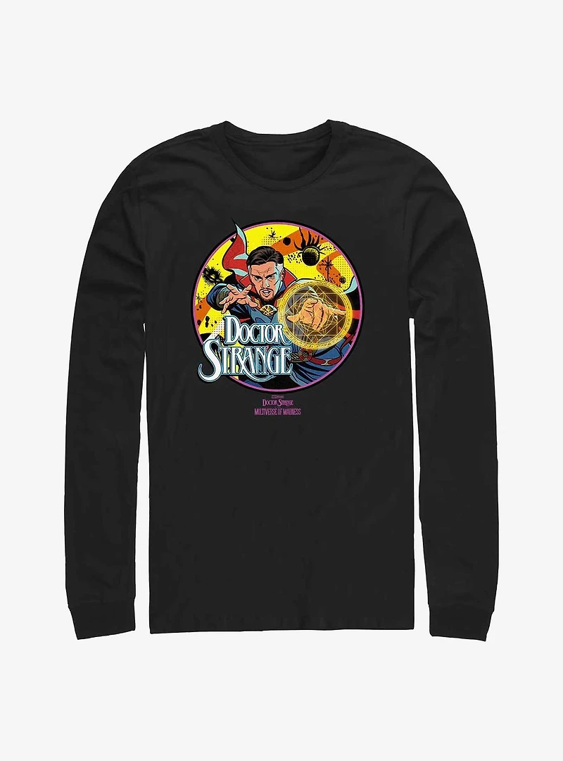 Marvel Doctor Strange The Multiverse Of Madness Hero Badge Long-Sleeve T-Shirt