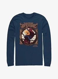 Marvel Doctor Strange The Multiverse Of Madness Retro Seal Long-Sleeve T-Shirt