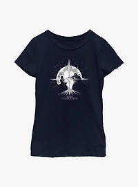 Star Wars Obi-Wan Kenobi Explosive Duel Graphic Youth Girls T-Shirt
