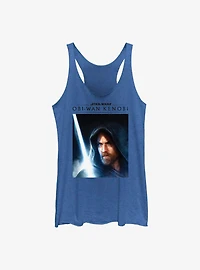 Star Wars Obi-Wan Kenobi Close Up Obi Womens Tank Top