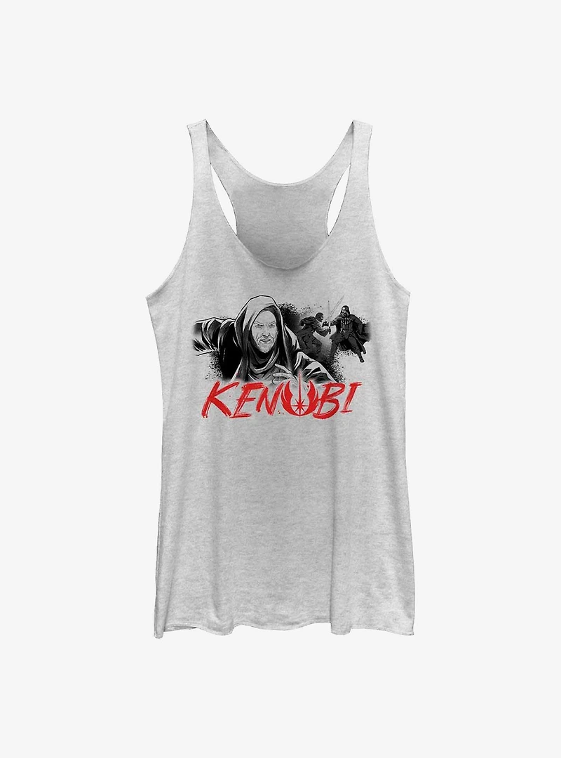 Star Wars Obi-Wan Kenobi Script Womens Tank Top