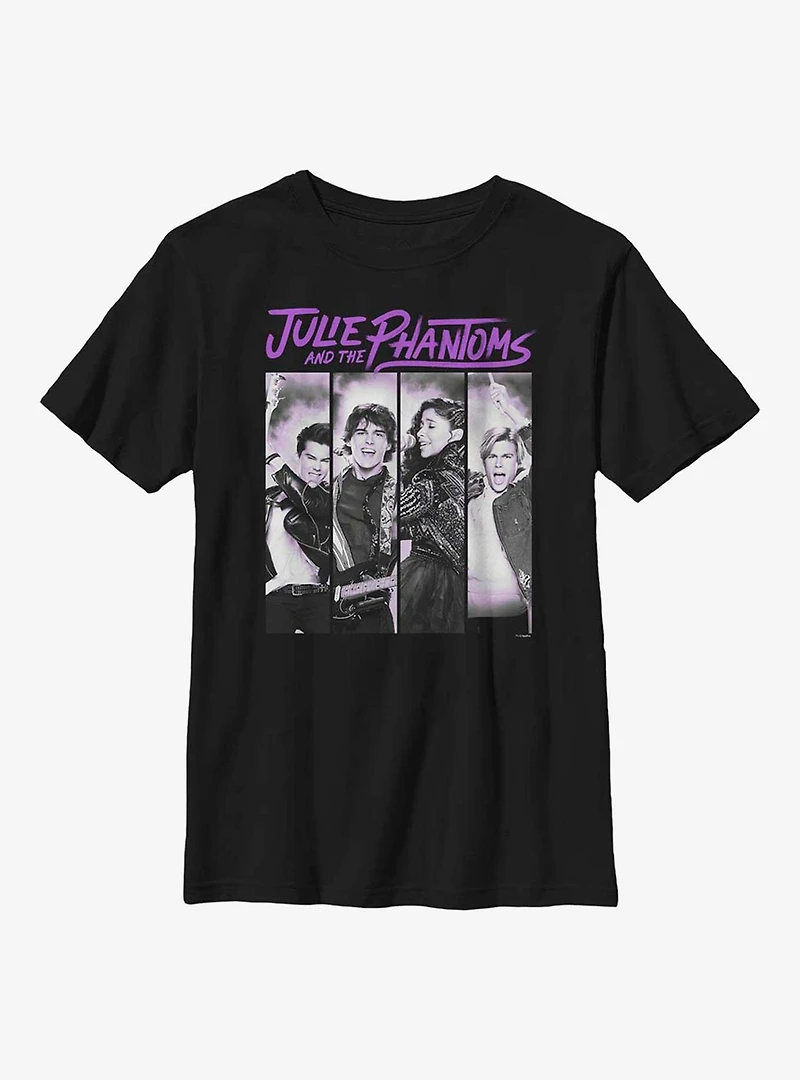 Julie And The Phantoms Panel Band Youth T-Shirt