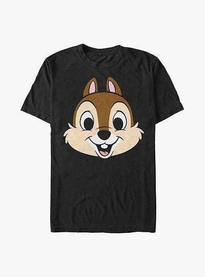 Disney Chip N' Dale Chip Big Face Heavyweight T-Shirt