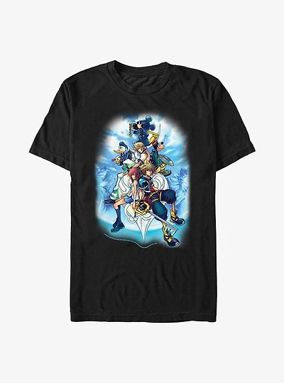 Disney Kingdom Hearts Sky Group Heavyweight T-Shirt