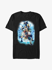 Disney Kingdom Hearts Sky Group Heavyweight T-Shirt
