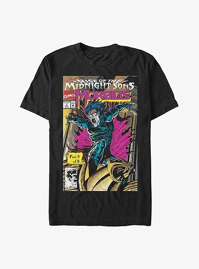 Marvel Morbius Cover Heavyweight T-Shirt