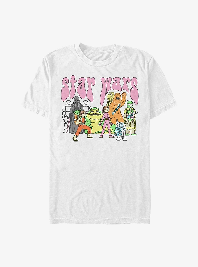 Star Wars Doodle Characters T-Shirt