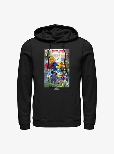 Marvel Doctor Strange The Multiverse of Madness Modern Comic Cover Hoodie