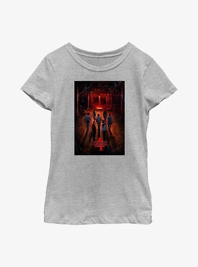 Stranger Things Creel Poster Youth Girls T-Shirt