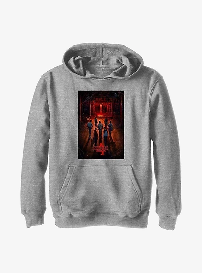 Stranger Things Creel Poster Youth Hoodie