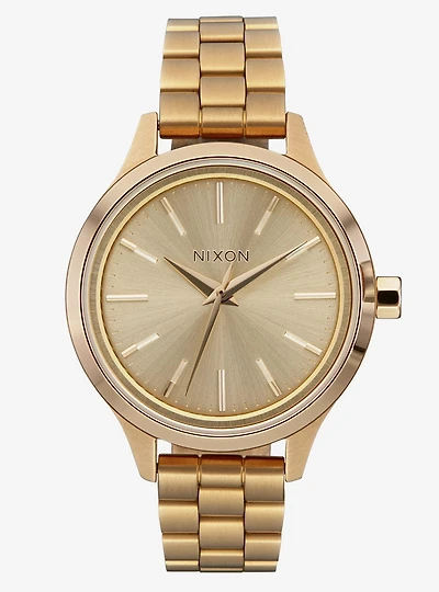 Nixon Optimist All Light Gold Watch