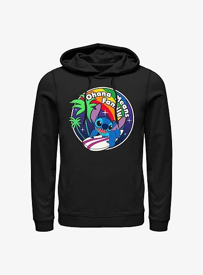 Disney Lilo & Stitch Rainbow Ohana Hoodie