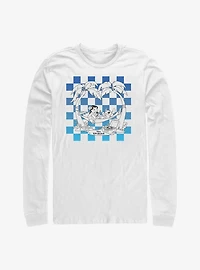 Disney Lilo & Stitch Duo Checkered Long-Sleeve T-Shirt