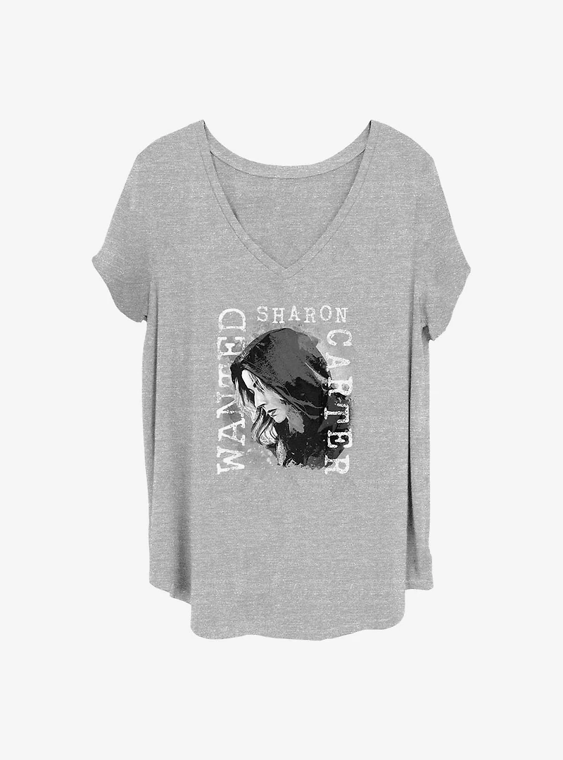 Marvel The Falcon and the Winter Soldier Carter Profile Girls T-Shirt Plus Size