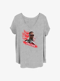 Marvel The Falcon and the Winter Soldier Falcon's Mission Girls T-Shirt Plus Size