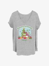Disney Donald Duck Greetings From Son Girls T-Shirt Plus