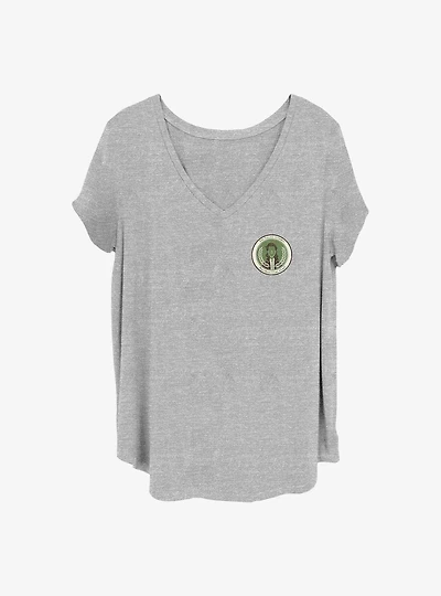Marvel Loki Badge Girls T-Shirt Plus Size