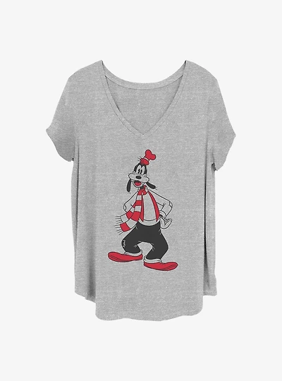 Disney Goofy Holiday Girls T-Shirt Plus