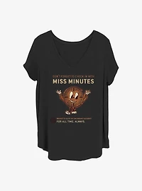 Marvel Loki Check In Girls T-Shirt Plus Size