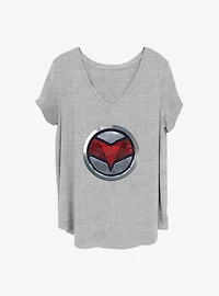 Marvel The Falcon and the Winter Soldier Falcon Logo Girls T-Shirt Plus Size
