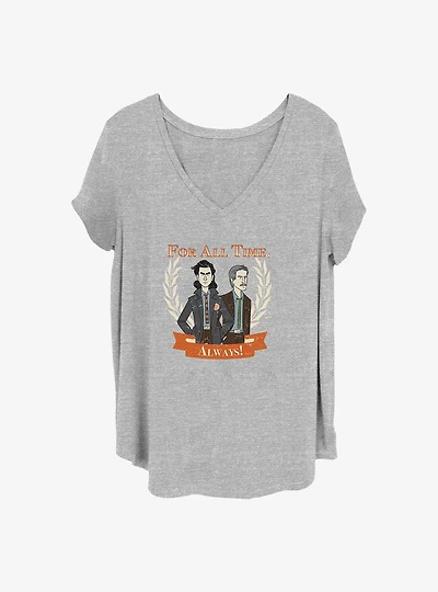 Marvel Loki For All Time Girls T-Shirt Plus Size