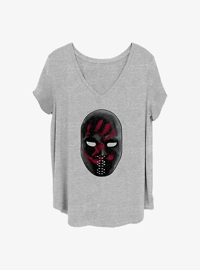 Marvel The Falcon and the Winter Soldier Large Mask Girls T-Shirt Plus Size