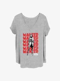 Marvel The Falcon and the Winter Soldier Wanted Girls T-Shirt Plus Size