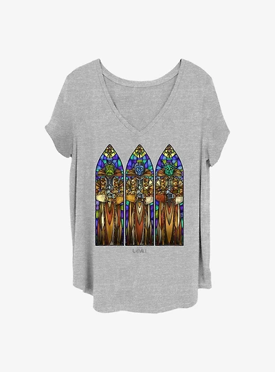 Marvel Loki Protect And Preserve Girls T-Shirt Plus Size