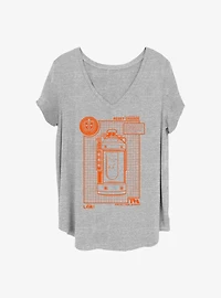 Marvel Loki Reset Charge Girls T-Shirt Plus Size