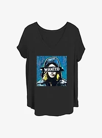 Marvel The Falcon and the Winter Soldier Wanted Girls T-Shirt Plus Size
