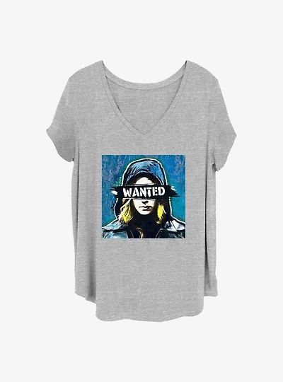 Marvel the Falcon and Winter Soldier Wanted Girls T-Shirt Plus