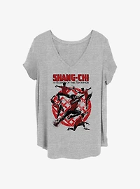 Marvel Shang-Chi and the Legend of Ten Rings Crane Fist Girls T-Shirt Plus