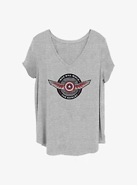Marvel The Falcon and the Winter Soldier Wield The Shield Girls T-Shirt Plus Size