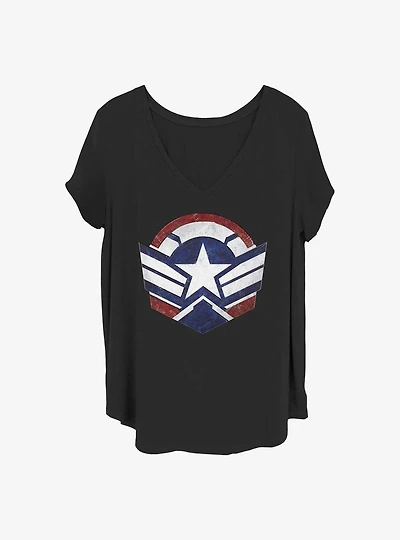 Marvel The Falcon and the Winter Soldier Wings Girls T-Shirt Plus Size