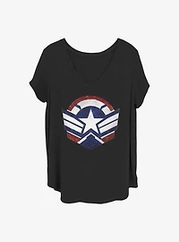 Marvel The Falcon and the Winter Soldier Wings Girls T-Shirt Plus Size