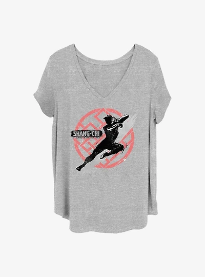 Marvel Shang-Chi and the Legend of Ten Rings Lucky Strike Girls T-Shirt Plus