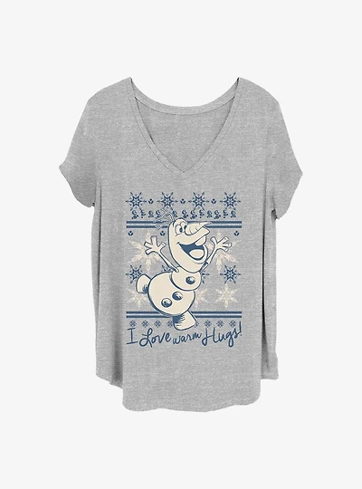Disney Frozen Hooray Snow Girls T-Shirt Plus Size