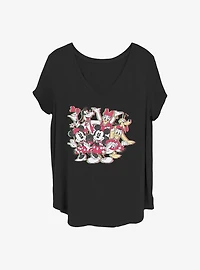 Disney Mickey Mouse Sensational Holiday Girls T-Shirt Plus