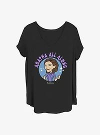 Marvel WandaVision It Was Agatha Girls T-Shirt Plus